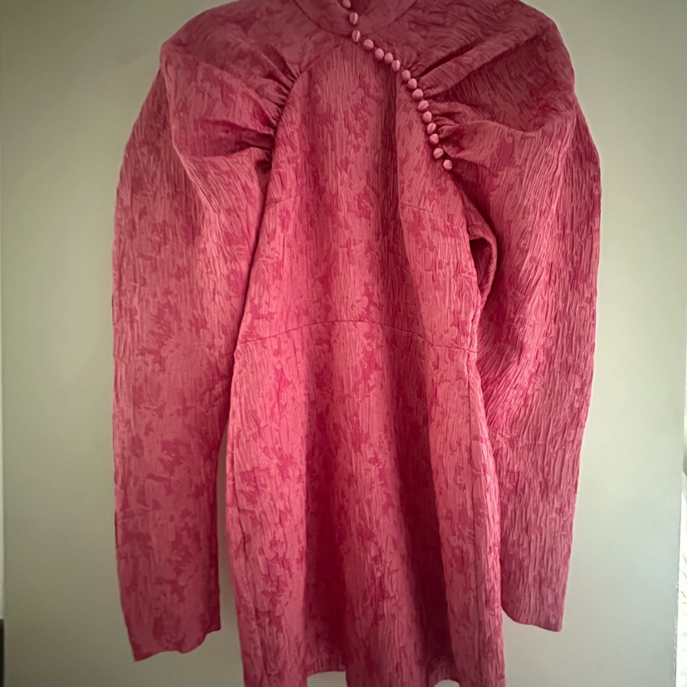 ROTATE by Birger Christensen Jacquard Mini Dress
